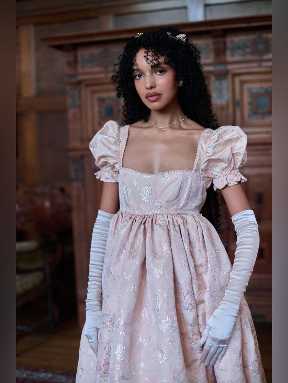 Selkie x Bridgerton Edwina Love Story Dress XS